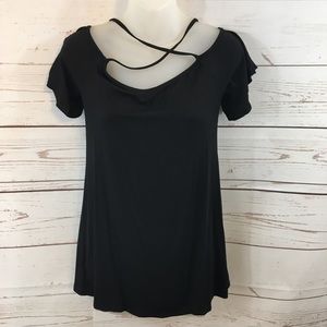 Ladies Yes Fashion Black Top